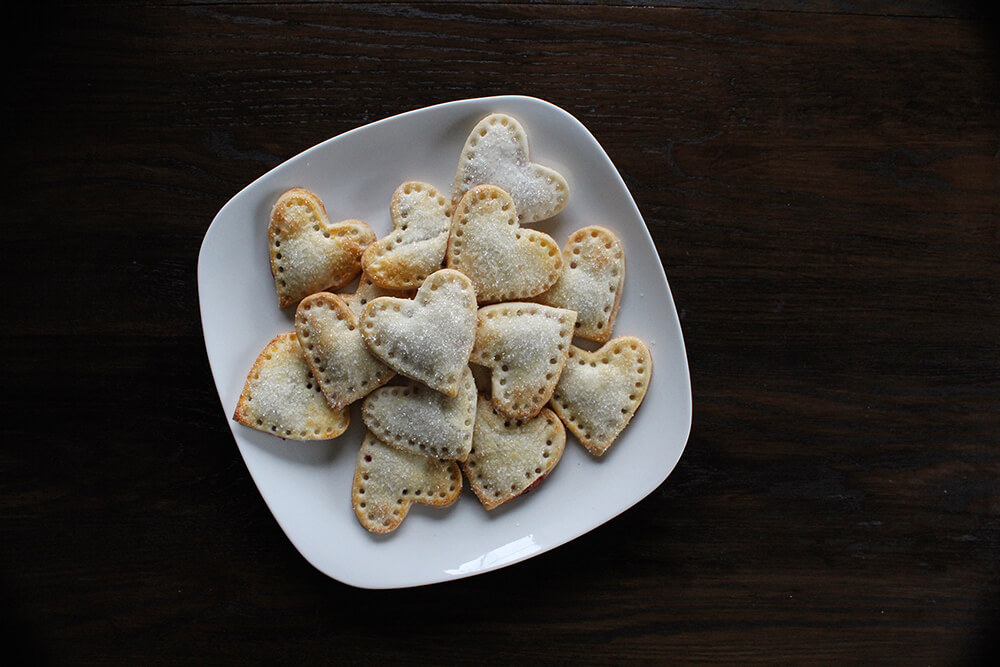 Raspberry Jam-Filled Heart Pies (Photo: Chelsi Fisher)