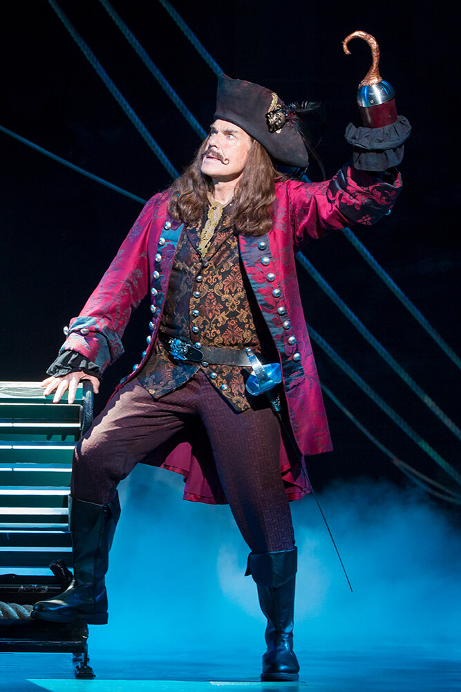 What would a Peter Pan story be without Captain Hook? (Photo: Jeremy Daniel)