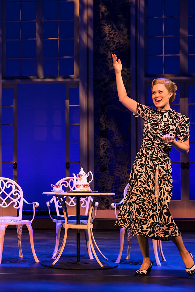 Melissa McKamie as Baroness Elsa Schrader, (Photo: Matthew Murphy)