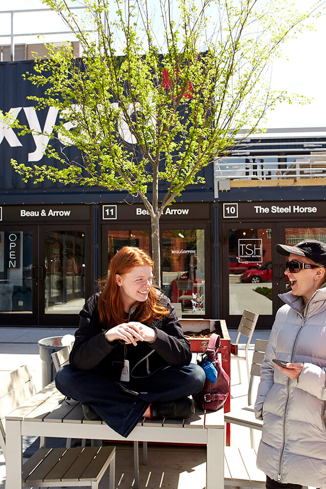 The Boxyard has blossomed into a cornerstone for the east side of downtown Tulsa. (Photo: Sarah Eliza Roberts)