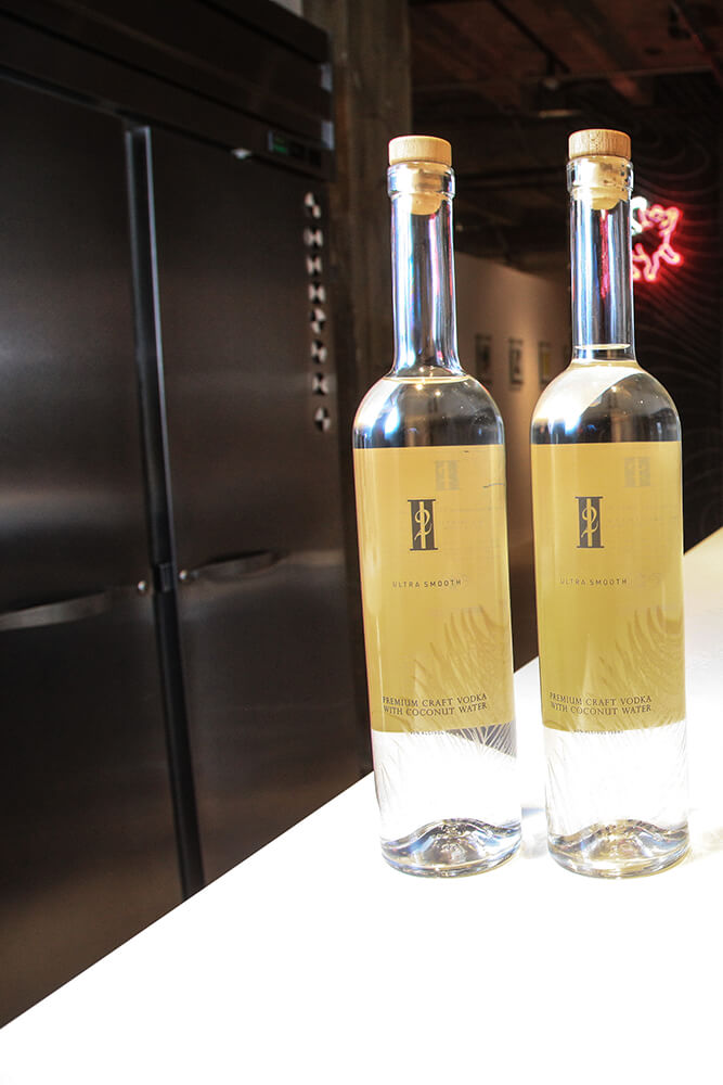 After four months and 41 attempts to find the perfect blend of taste and smoothness, the result was II Vodka. (Photo: Marc Rains)