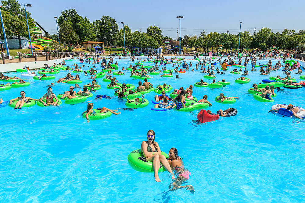 Safari Joe’s H2O is more than just a place to cool off during the intense Oklahoma summer. In addition to water slides, visitors can enjoy a variety of activities. (Photo: Darcy Daniels)