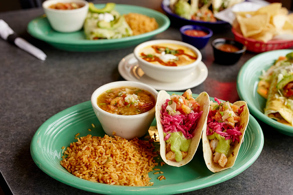 Shrimp Tacos with Avocado Cream (Photo: Sarah Eliza Roberts)