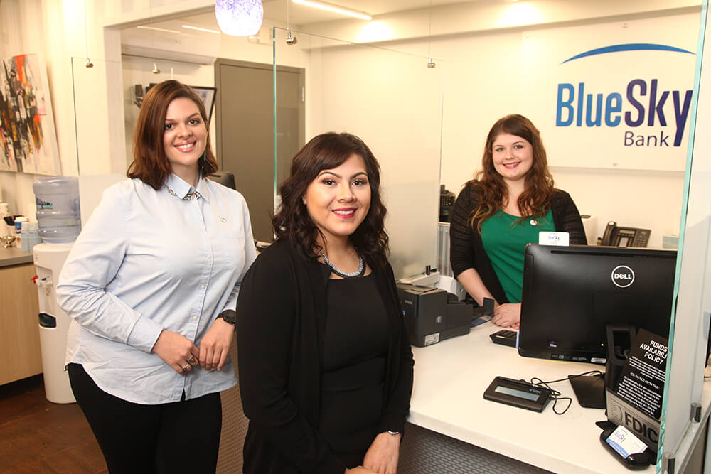 Sarah Rushing, Crystal Barnett and Alex Frohlich. (Photo: Marc Rains)