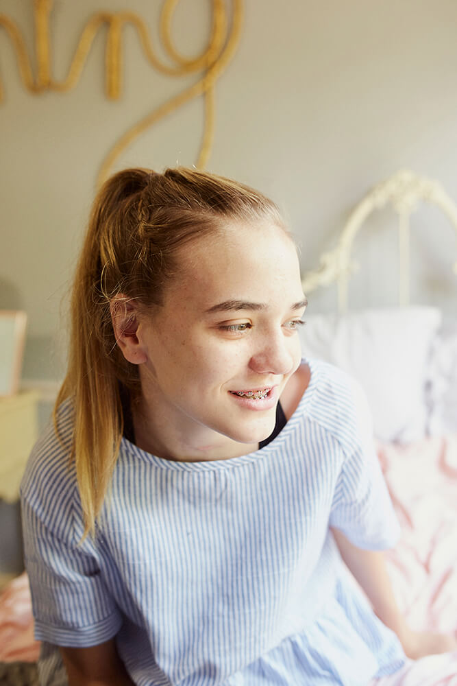 Meeting and talking with Izzy, it becomes clear that she is a fighter, a determined young person with a lot of drive and a competitive nature that compels her to push herself. (Photo: Sarah Eliza Roberts)