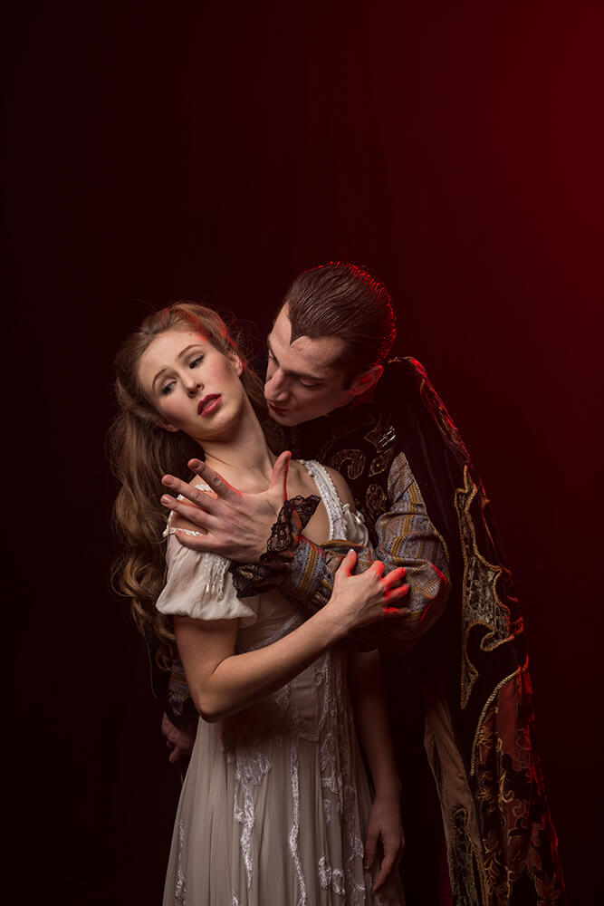 To get Dracula off the ground and soaring through the air, company members such as ballet master Alfonso Martin and principal dancer Arman Zazyan are among those who have been diligently planning, training and rehearsing to provide a breathless, exciting show for Green Country.