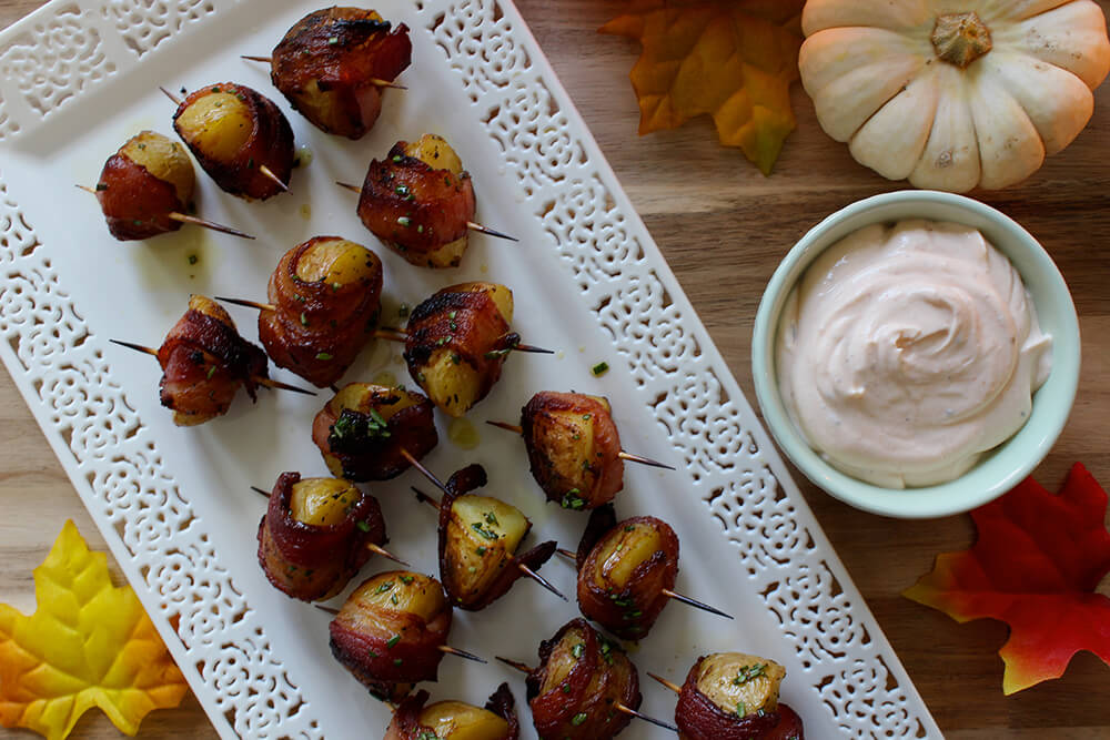 Bacon-Wrapped Potato Bites (Photo: Chelsi Fisher)