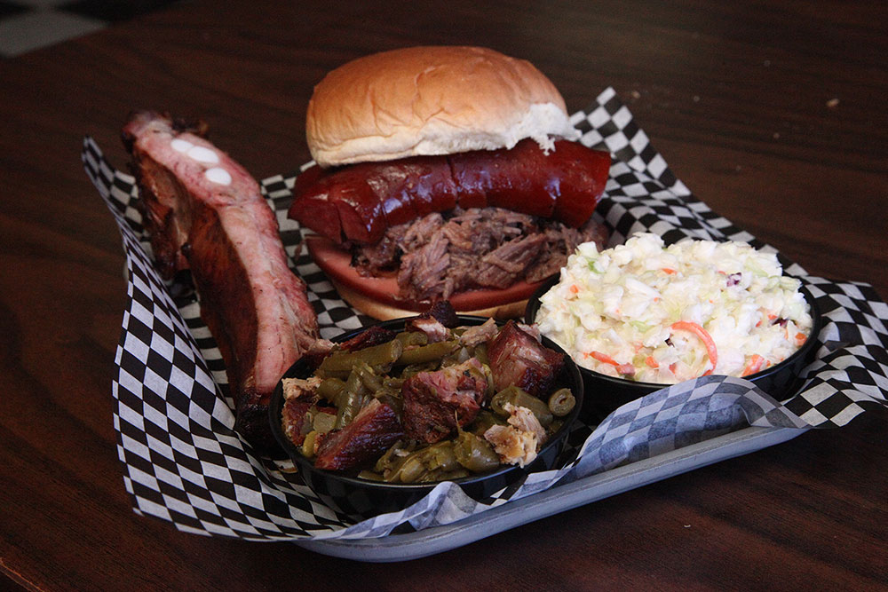 For some of the sweetest sauce and most tender meat, Elmer’s BBQ is Brookside’s barbecue beast. (Photo: Marc Rains)