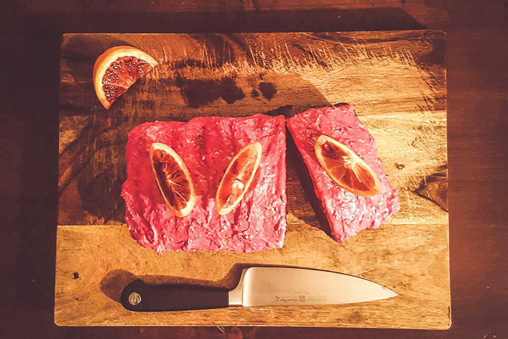 Chocolate Beet Cake with Blood Orange Frosting (Photo: Sarah Herrera)