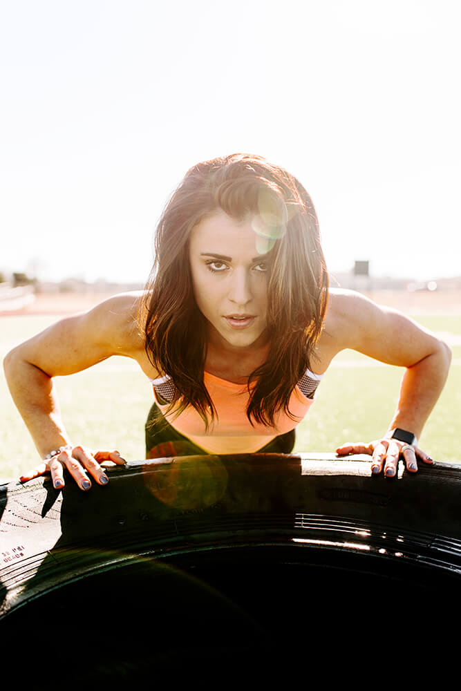Elizabeth Barnett has a degree in health education from Oklahoma State University, along with a couple of different personal training certifications, and has been training for about three years. (Photo: Sarah Eliza Roberts)