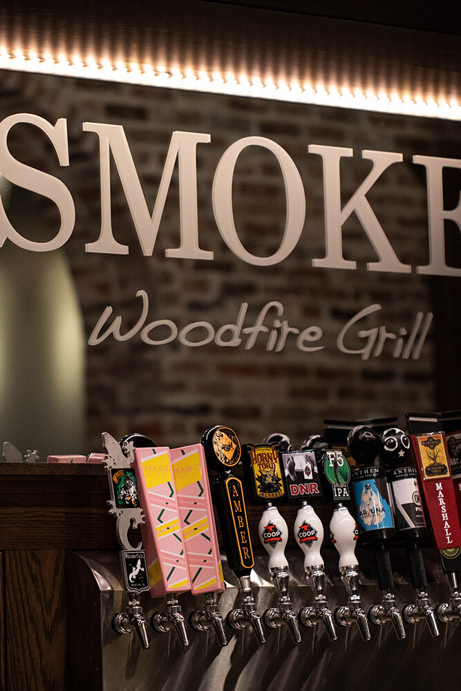 SMOKE. is a special treat for dinner, with unusually imaginative dishes interspersed with familiar classics. (Photo: Valerie Grant)