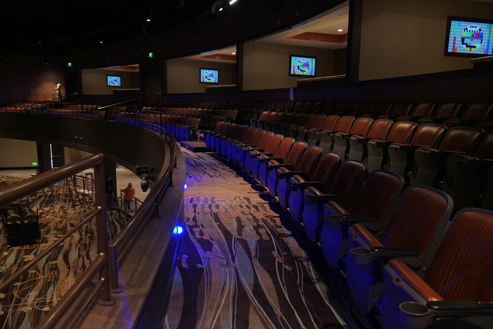 The Skyline Event Center is comfortable and inviting, stretching across 45,000 square feet and seating 2,000 guests. (Photo: Marc Rains)