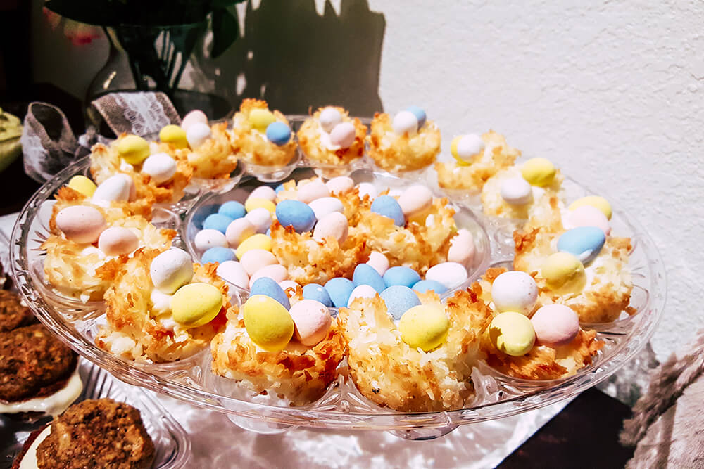 Coconut Macaroon Nests (Photo: Sarah Herrera)