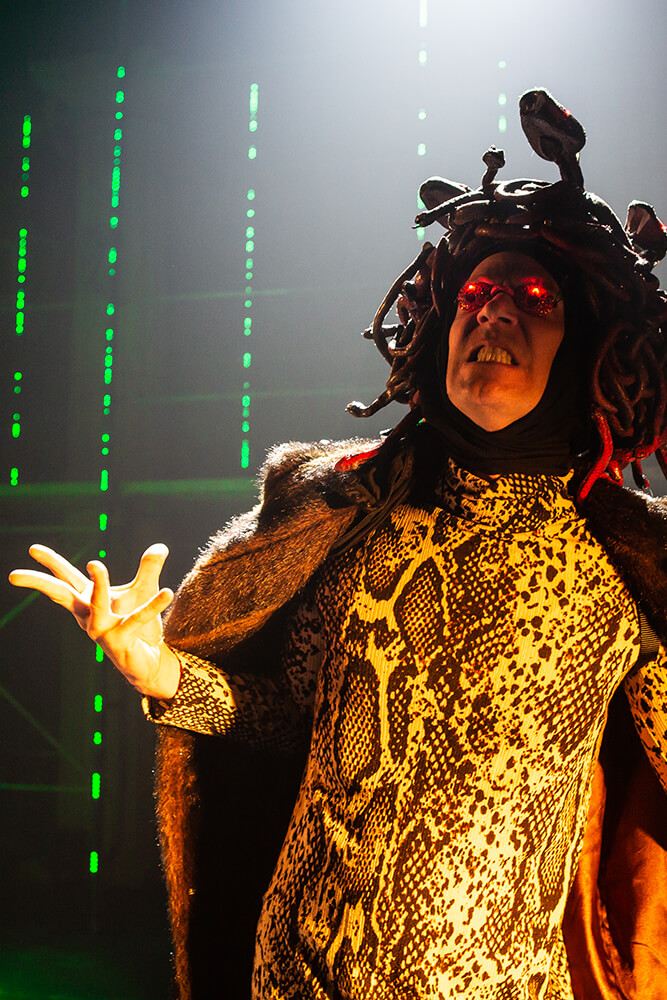 The show has everything audiences want in a theatrical production: action, adventure, drama, grief, and comedy. It’s a wonderfully mixed bag of features.