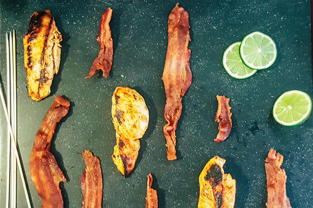 Sriracha Chicken Bacon Ranch Skewers (Photo: Sarah Herrera)