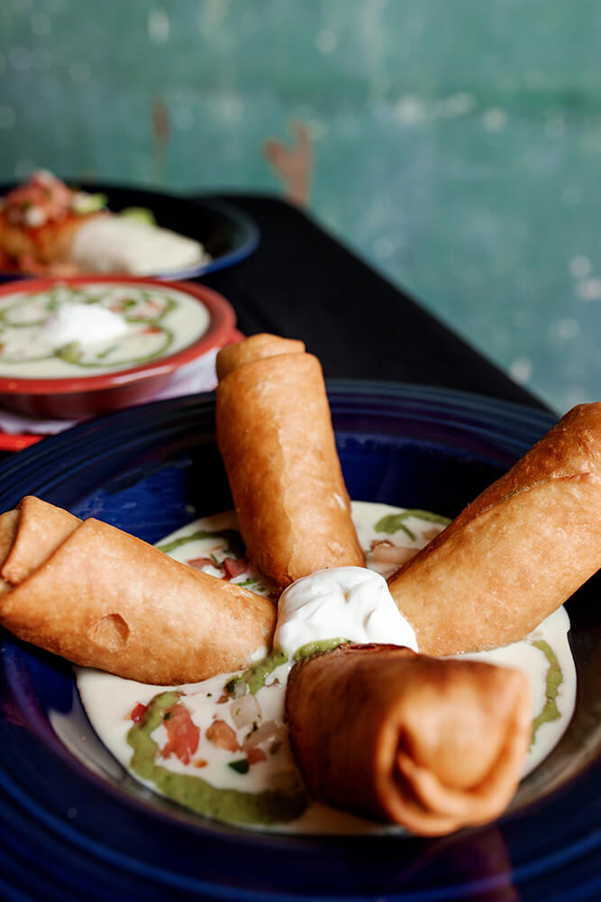 Smoked Steak and Cheese Flautas (Photo: Sarah Eliza Roberts)