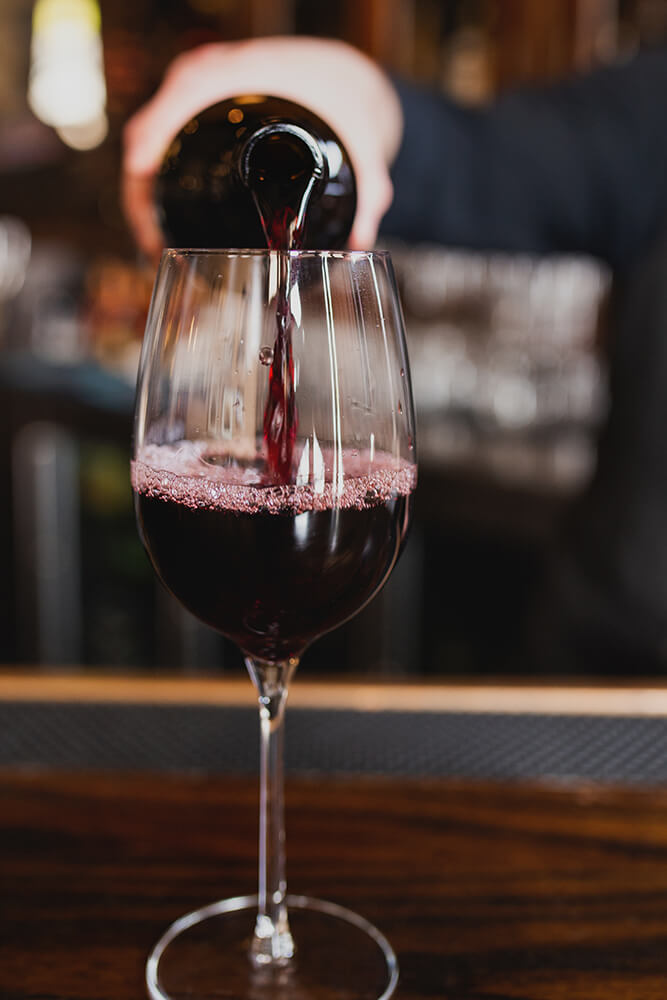 The extensive wine list offers some of the best wines from across the globe. (Photo: Sarah Eliza Roberts)
