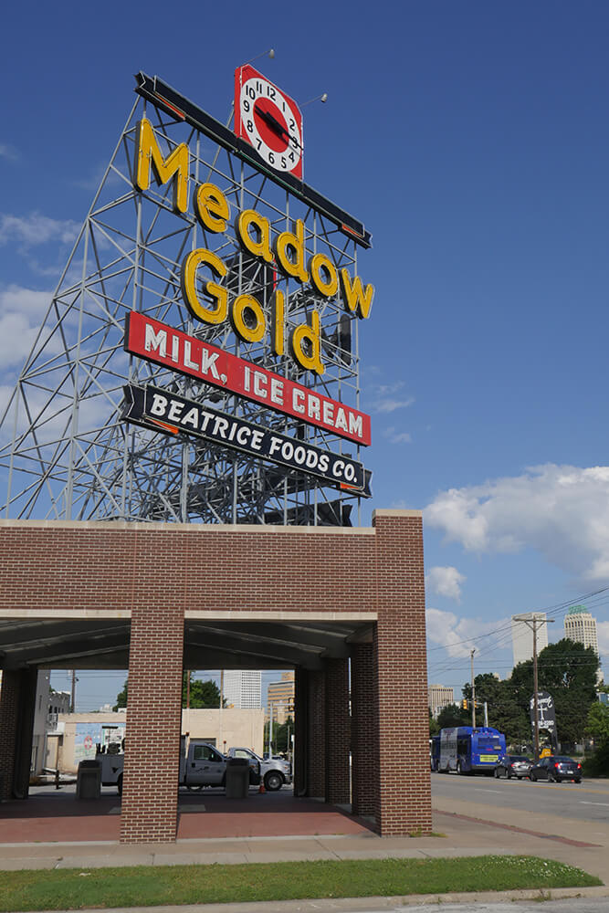 The Meadow Gold District is a mixed-use community district. (Photo: Marc Rains)