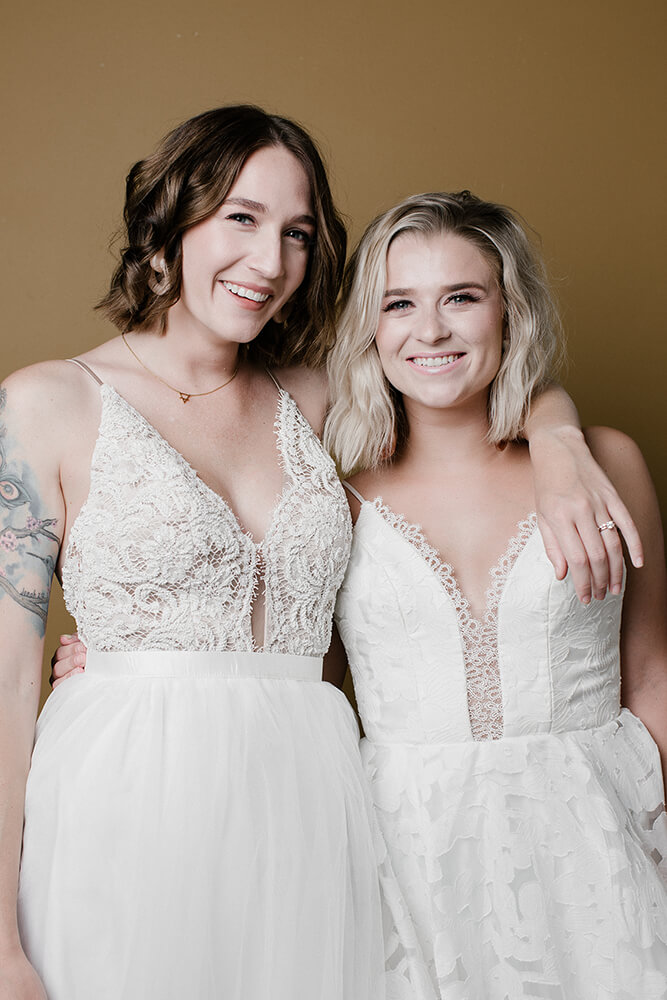 Megan Redmond and Carley Johnson. (Photo: Sarah Eliza Roberts)