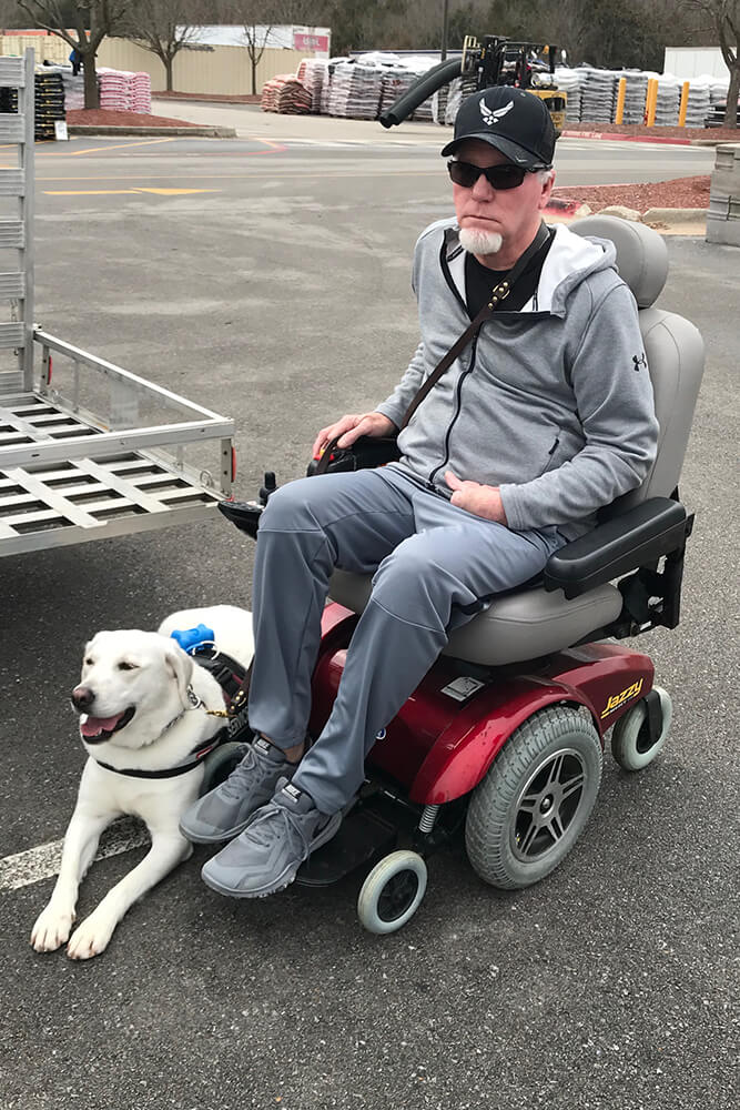 SDOD canine prospects come from people needing to rehome dogs, shelters, and rescues.