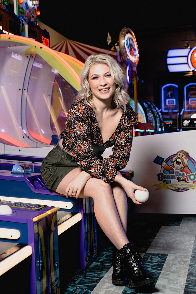 In the center of Cinergy, you’ll find a host of games to choose from. There are the regular arcade games — around a hundred in all, including both classics and the latest on the market. (Photo: Sarah Eliza Roberts)