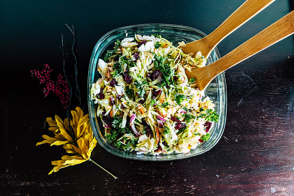 Festive Salad Slaw (Photo: Sarah Herrera)