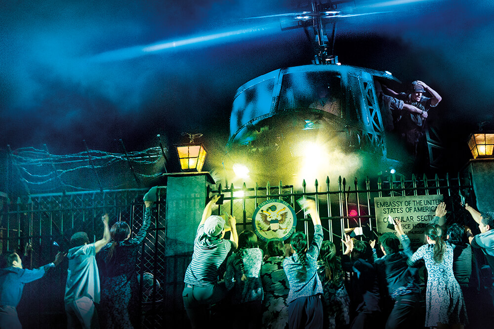 Although the revival of Miss Saigon stays true to history, many little differences bring the show to life in a new way.