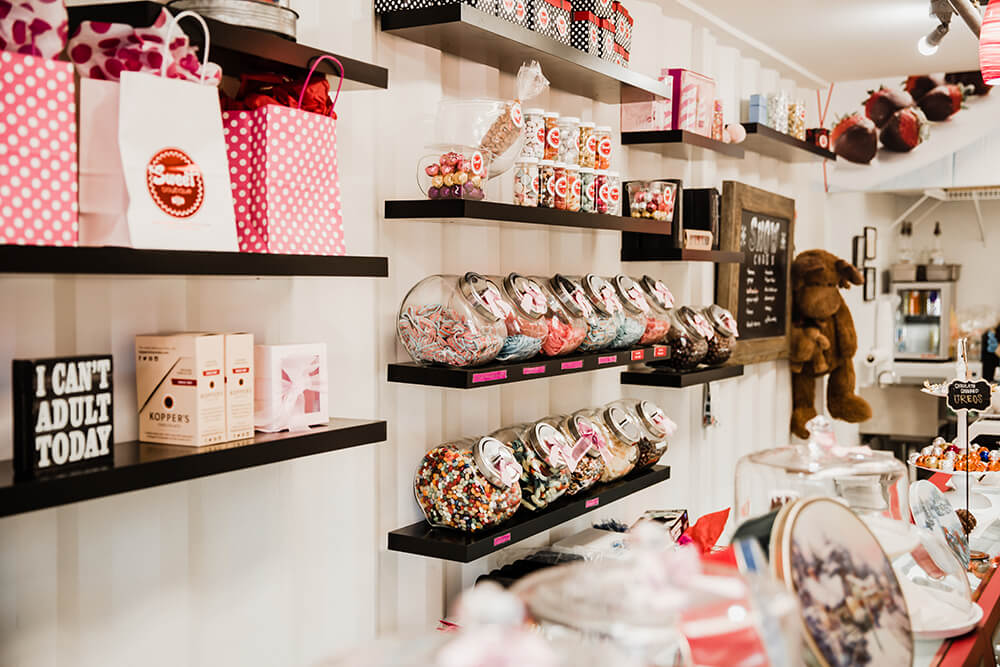 Sweet Boutique caters to the sense of wonder and excitement every kid has when seeing a spread of so many candy options to choose from. (Photo: Sarah Eliza Roberts)