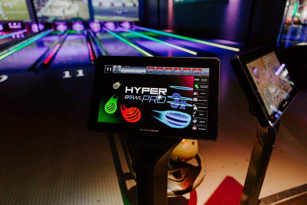 Cinergy offers a sport that’s highly interactive and fun, thanks to a new twist that turns lanes into a high-tech, glitzy, gamified environment that is like nothing else you’ll find right now in Green Country. (Photo: Sarah Eliza Roberts)