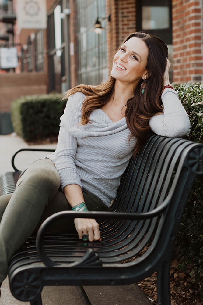 Beyond her other on-camera work — which includes doing shows like Tulsa Today, This Is Tulsa, Home Pros, Good Day Tulsa, and more — Berry also sings with her band Bossa, which plays bossa nova, latin jazz, and world music. (Photo: Sarah Eliza Roberts)