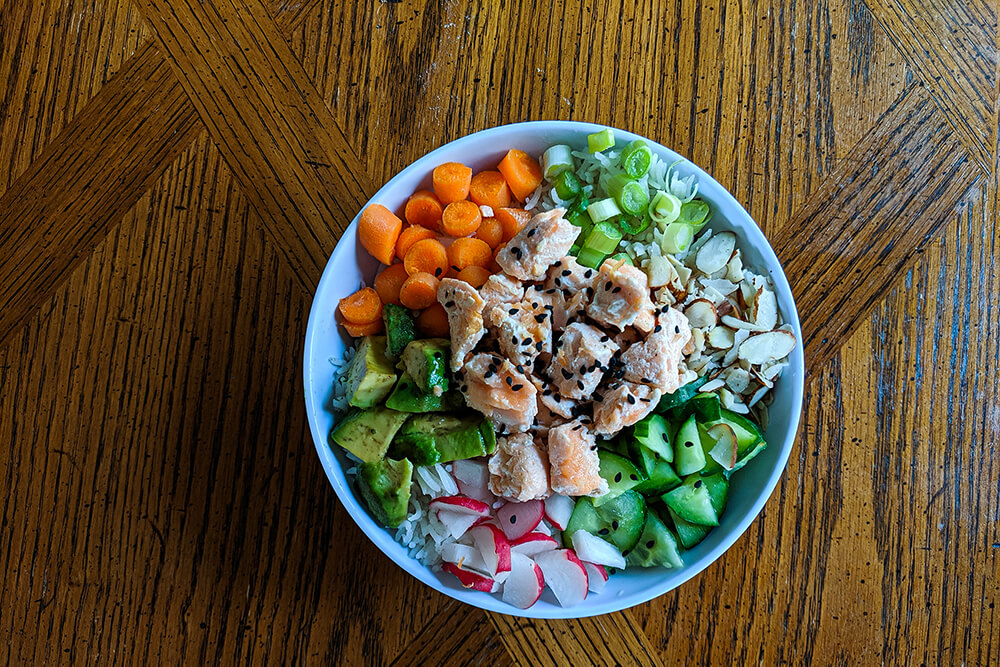 Salmon Sushi Bowl (Photo: Sarah Herrera)