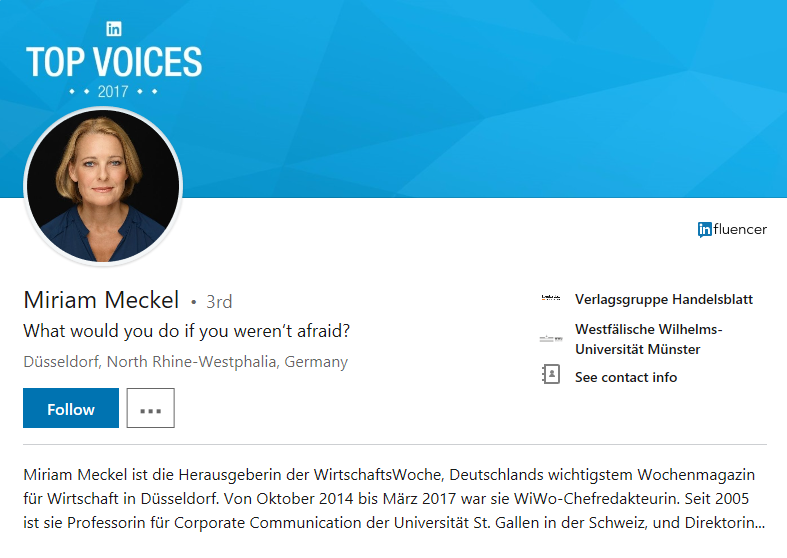 LinkedIn, Social Media, positioning
