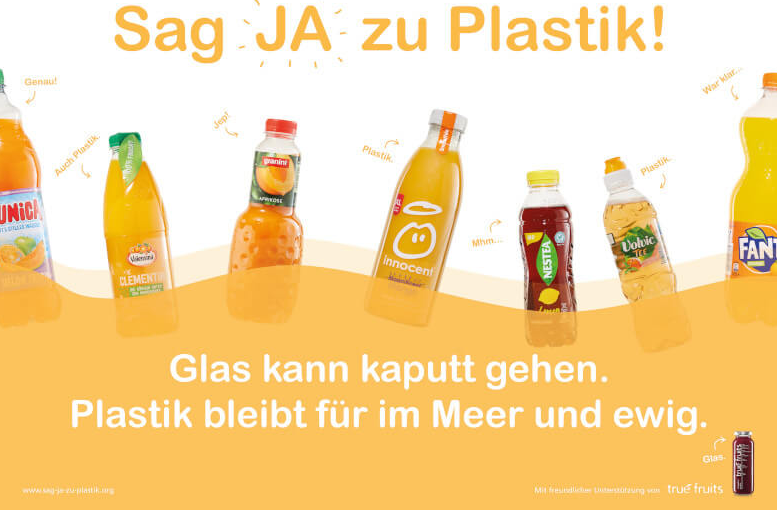 Environmental marketing, single-use plastic