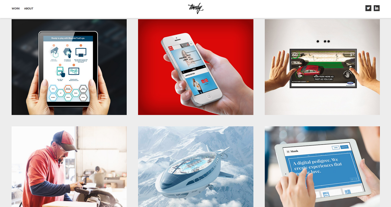 Tim Noah's portfolio website