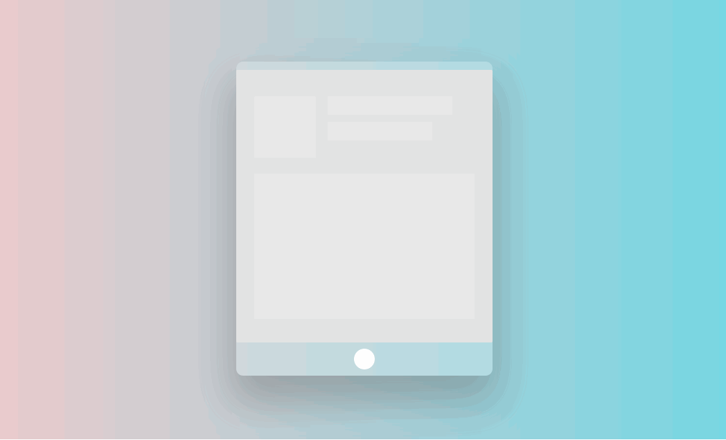 Color Theory's intro animation shows all the devices they design for.