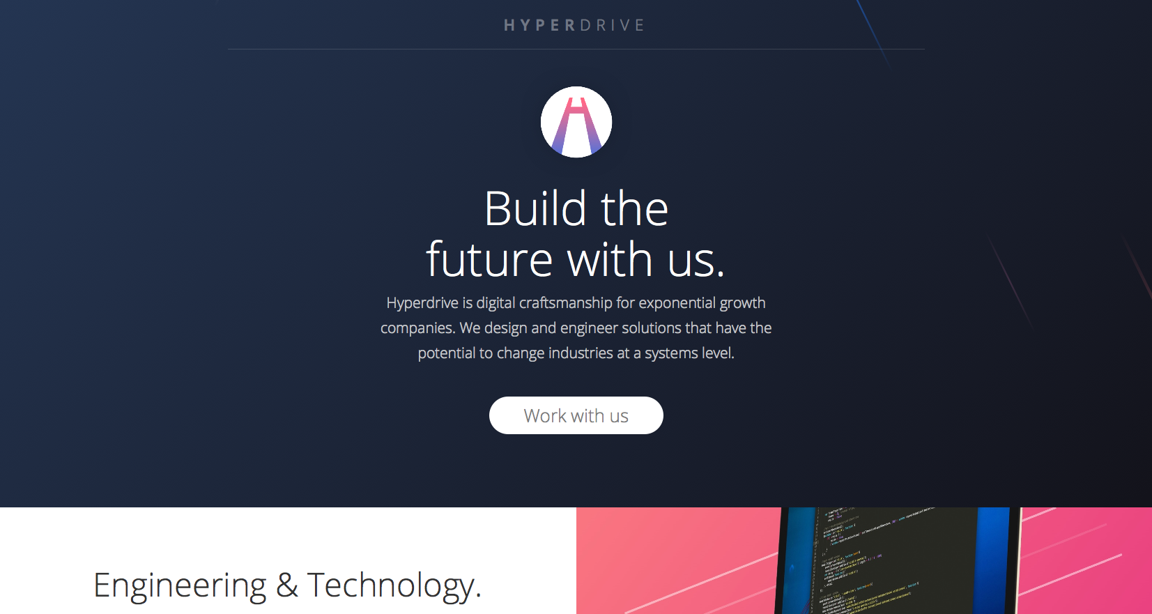 Hyperdrive agency website
