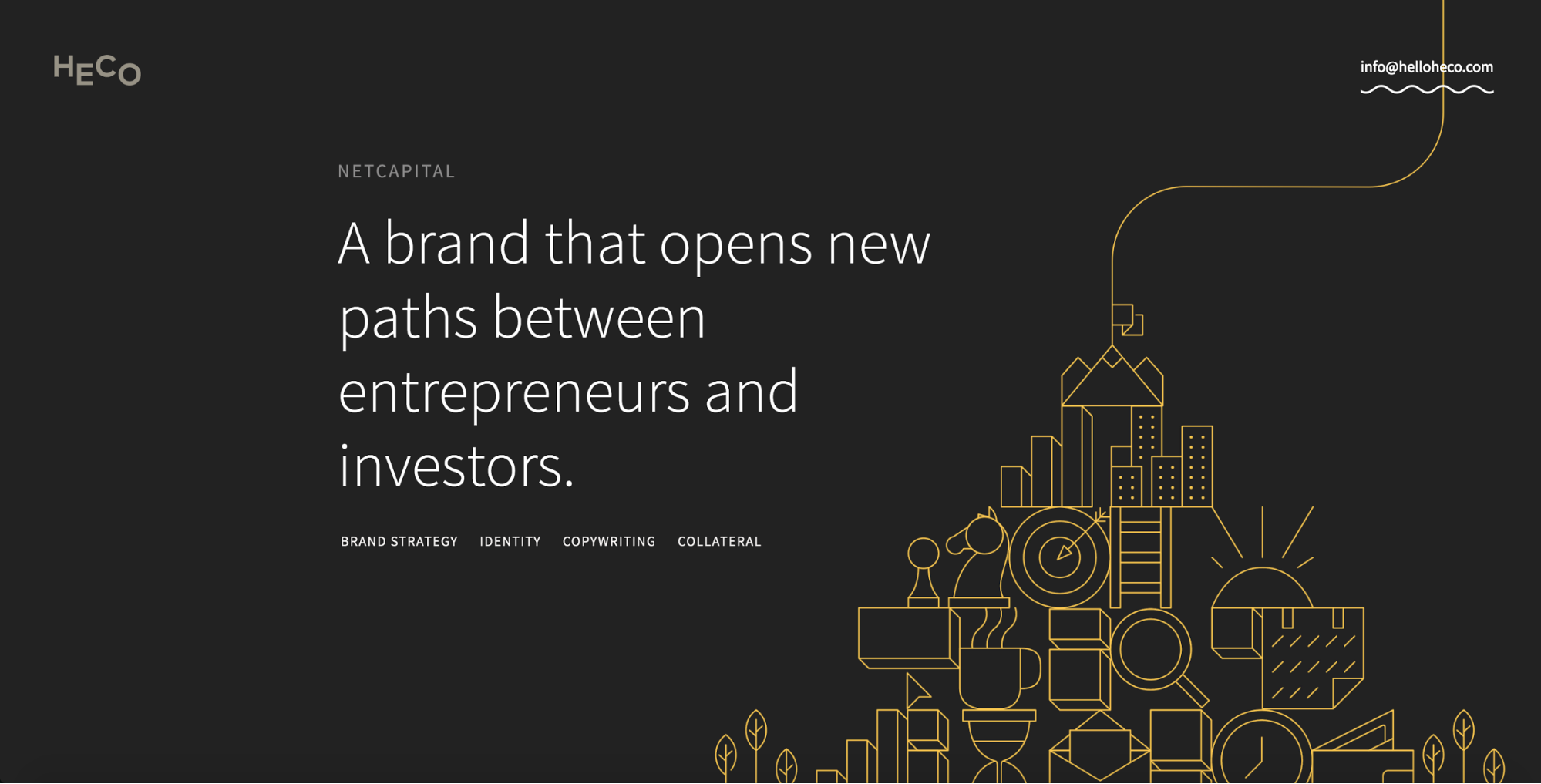 Heco Partners project page for Netcapital