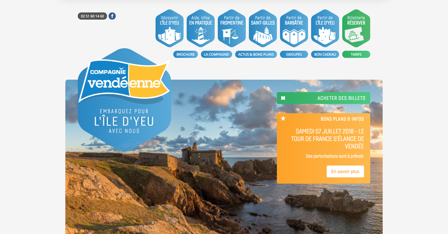 Compagnie Vendeenne homepage
