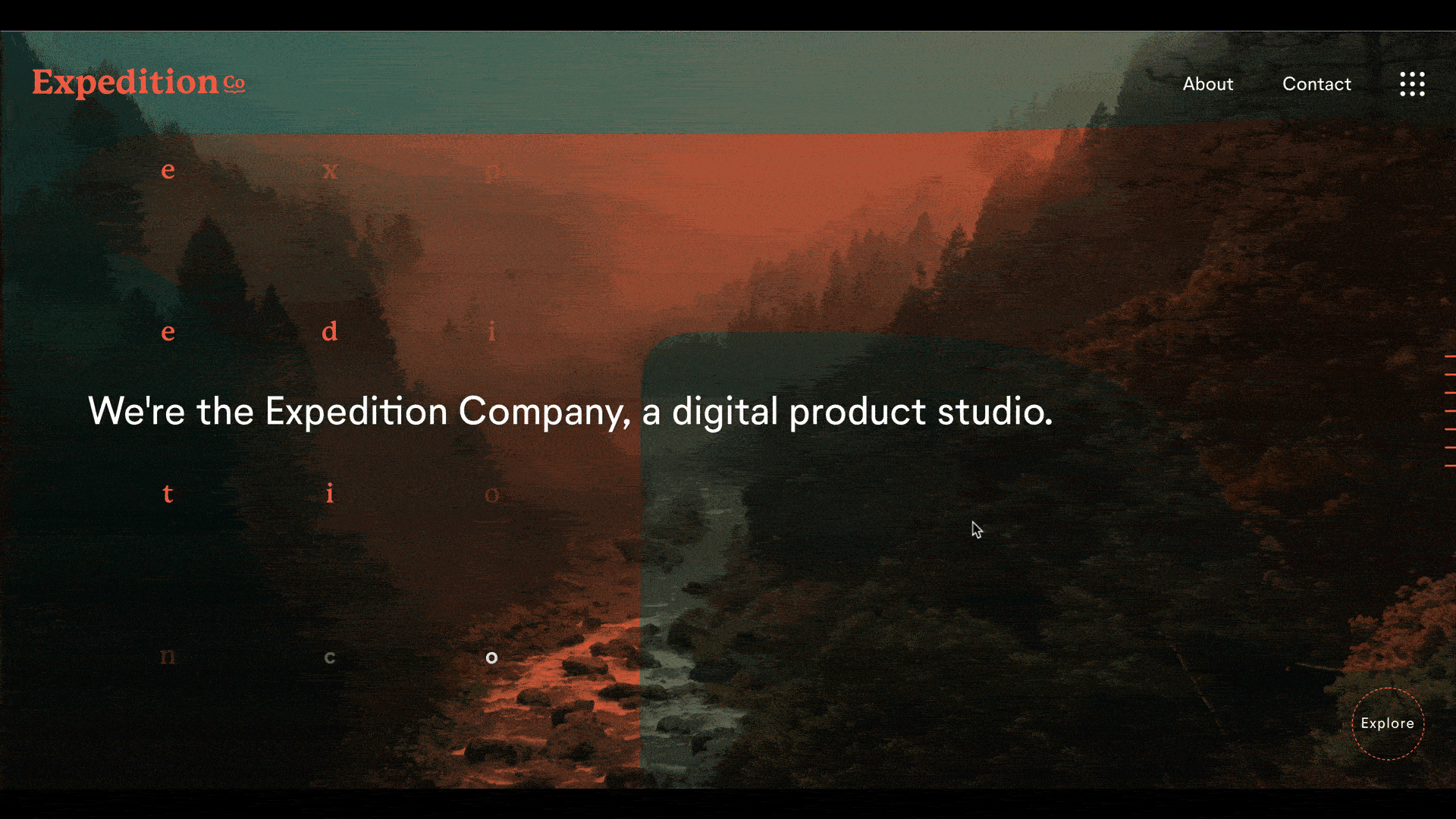 The Expedition Company homepage