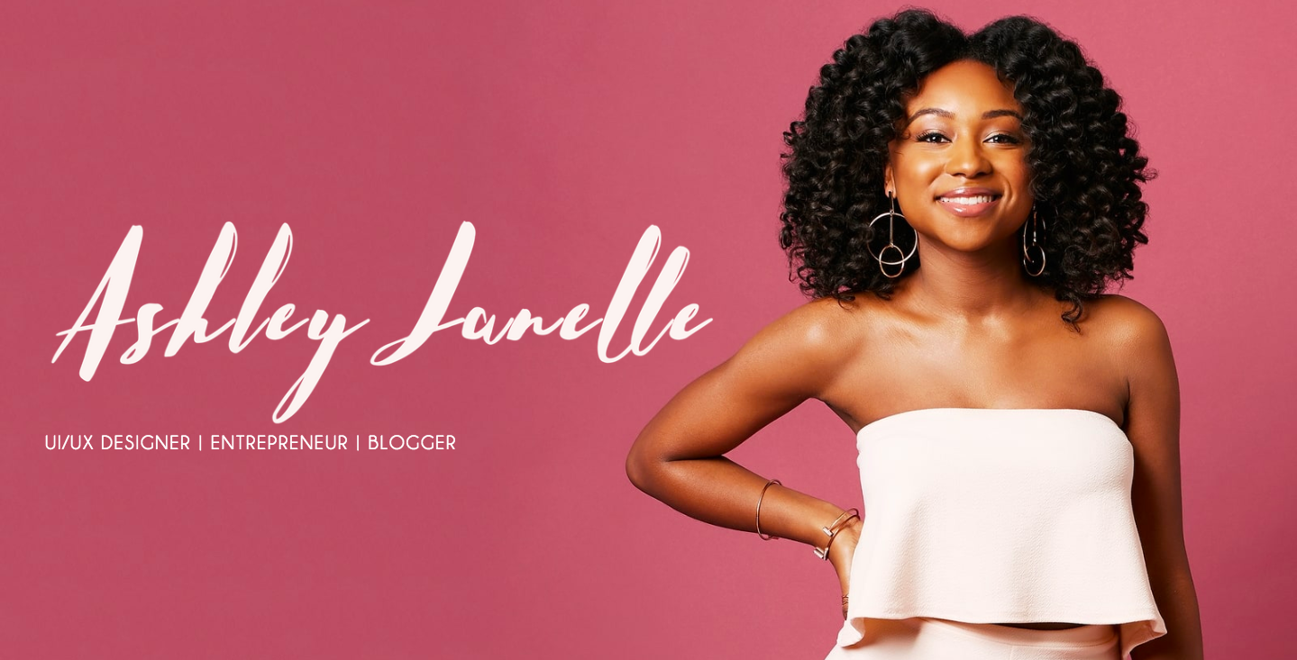 Ashley Janelle landing page.