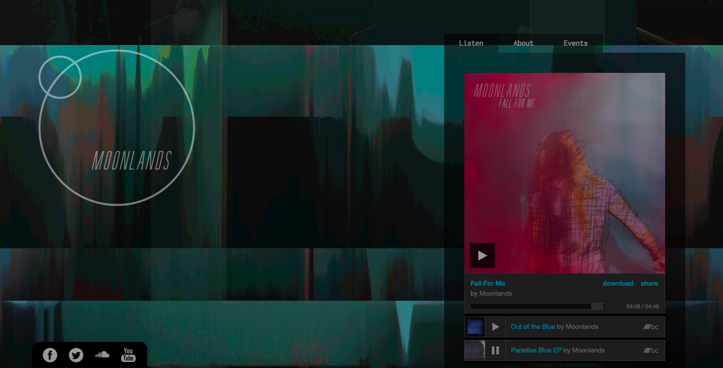 Moonlands homepage