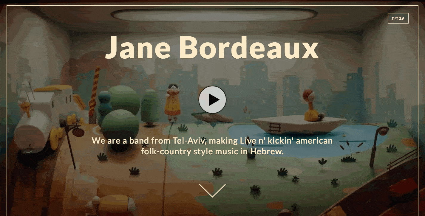 Jane Bordeaux homepage