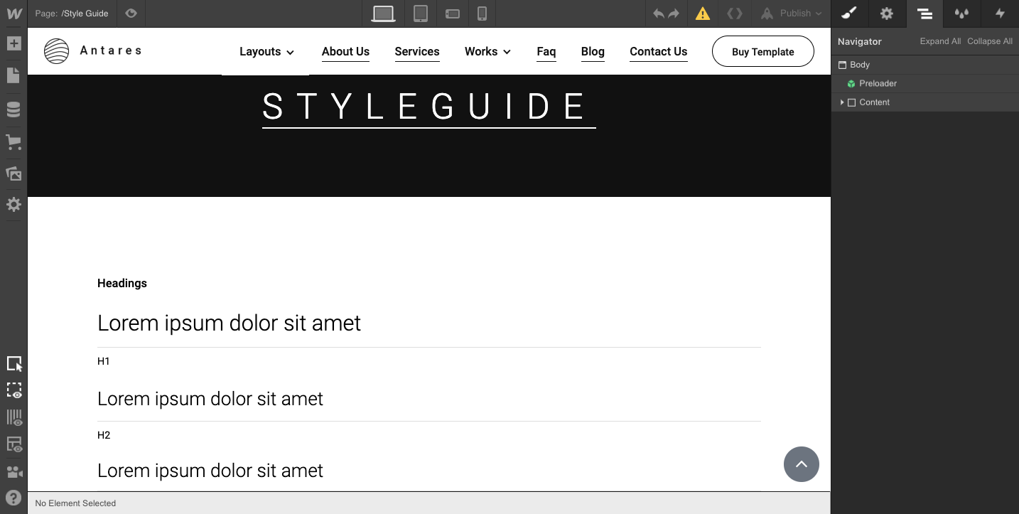style guide