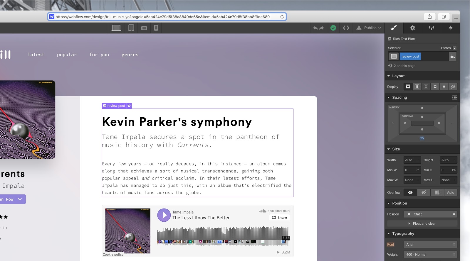 Copy this entire URL to link to this specific page within a project.