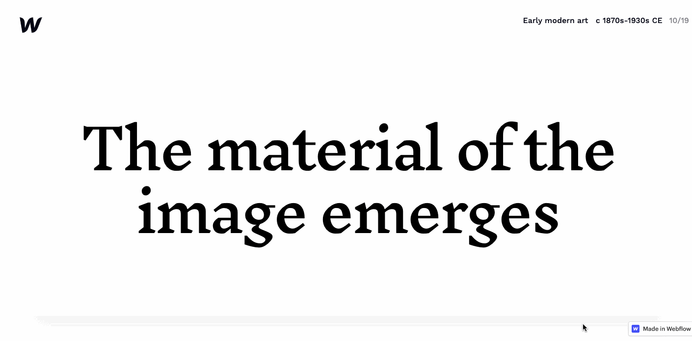 parallax movement on scroll