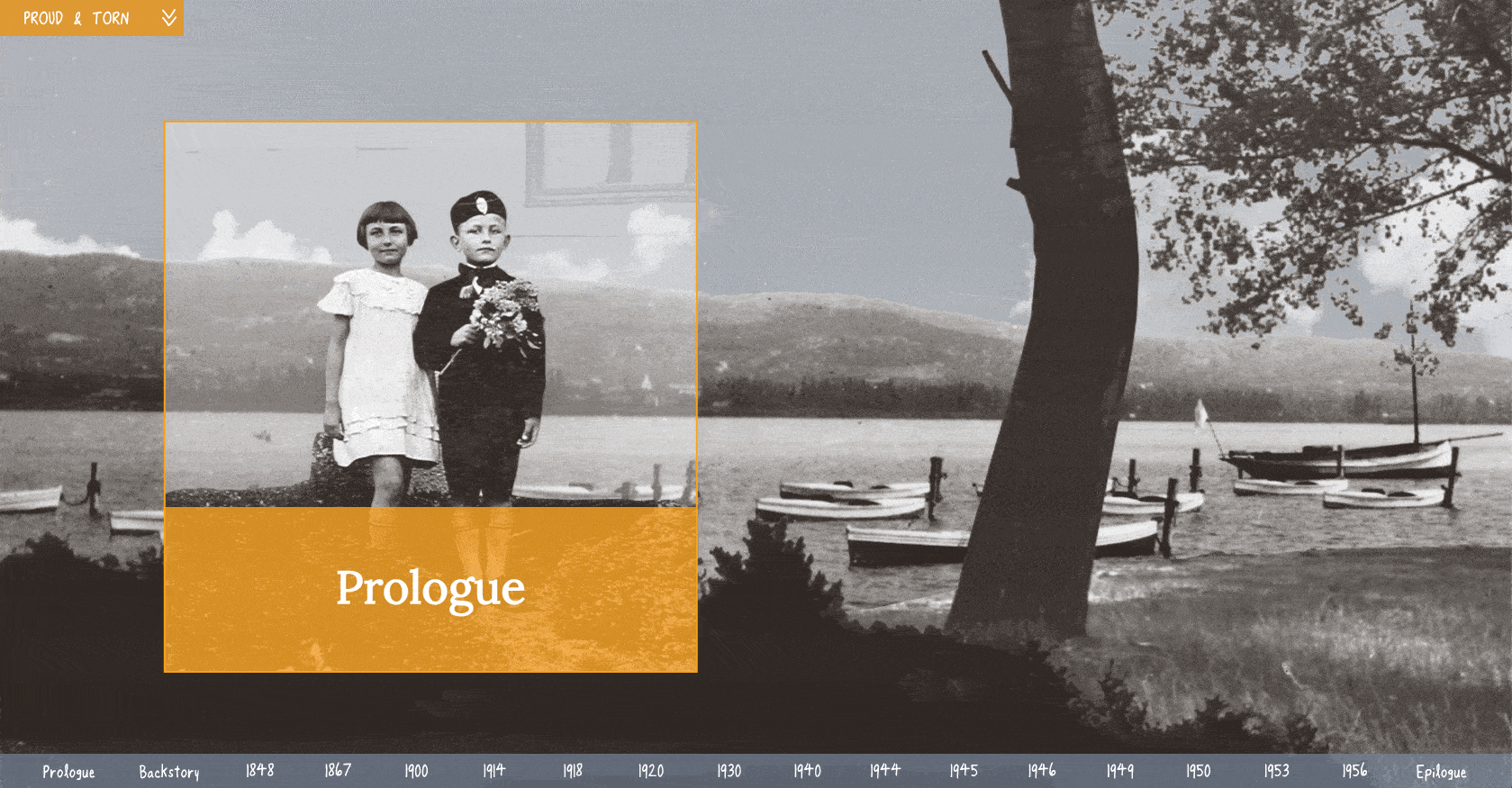 proud and torn homepage
