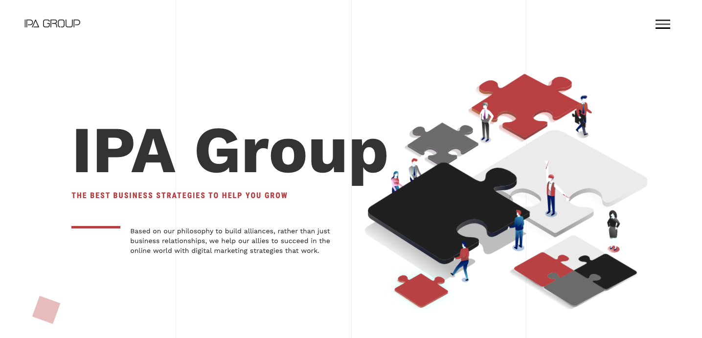 IPA Group homepage.
