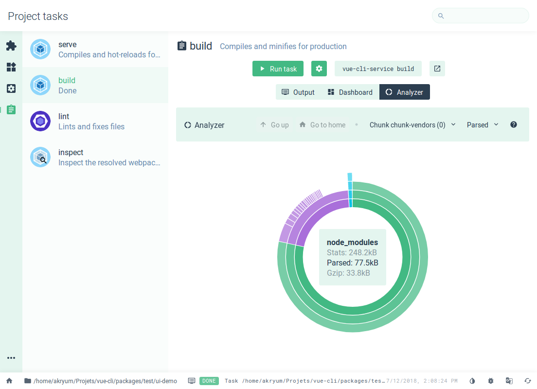 vuejs cli