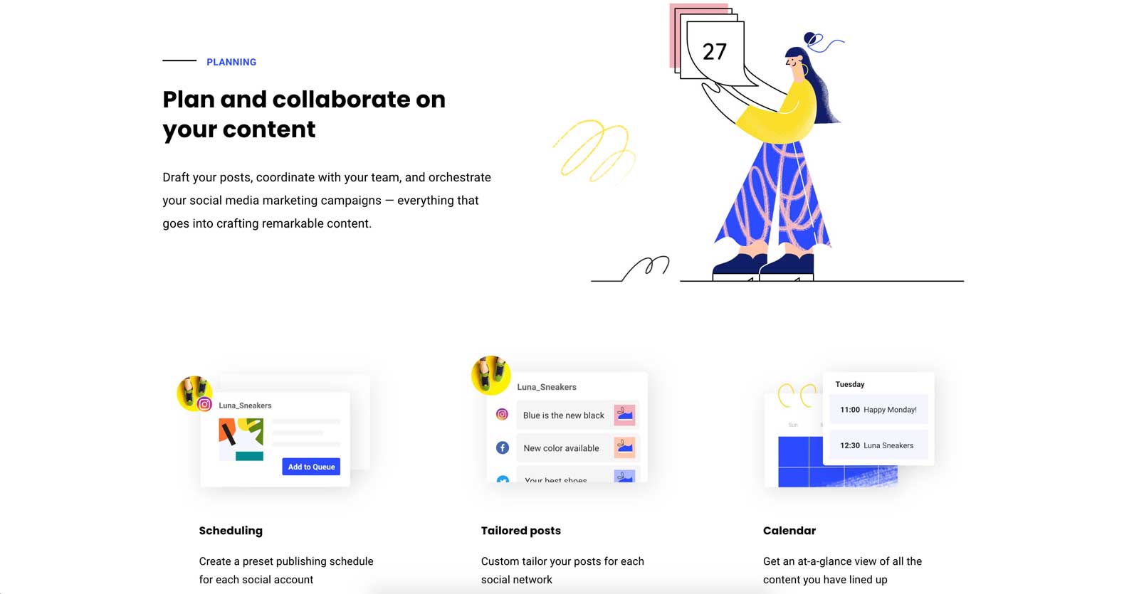 plan with buffer