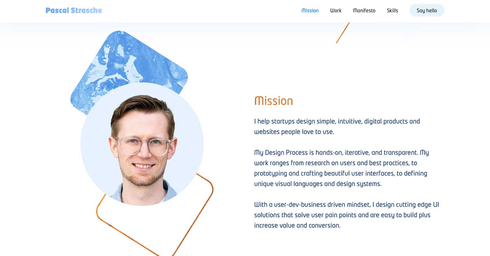 pascal strasche about page